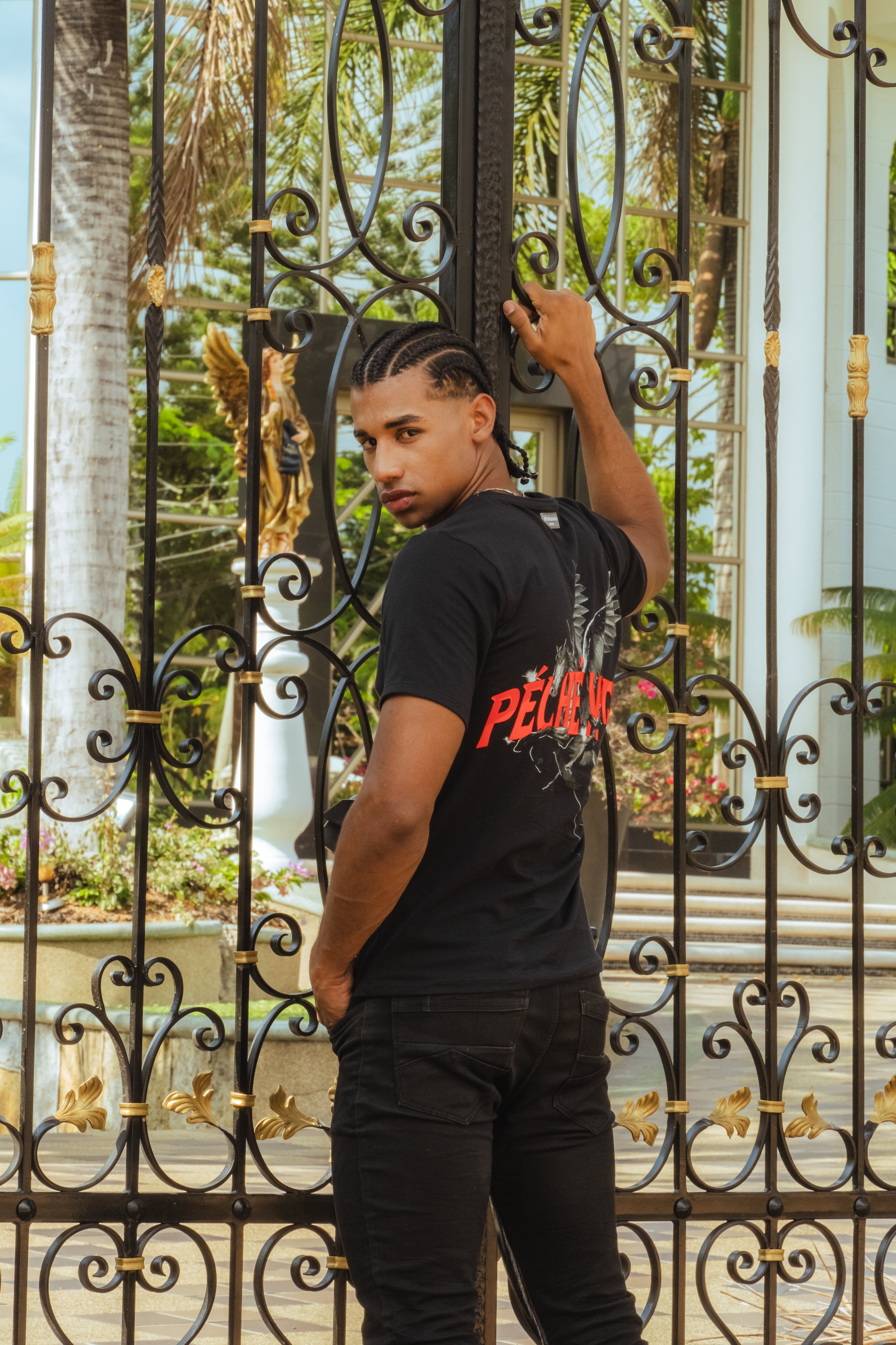Tempting Pegasus T-shirt Black