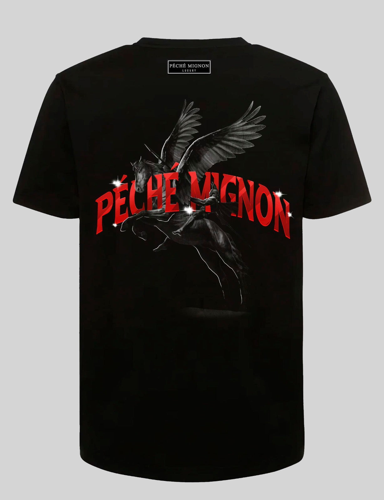 Tempting Pegasus T-shirt Black